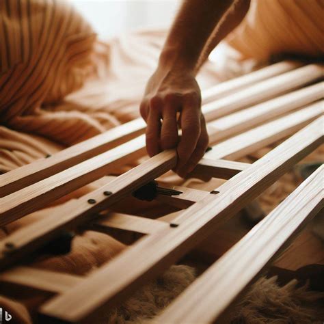 reinforcing wooden bed slats